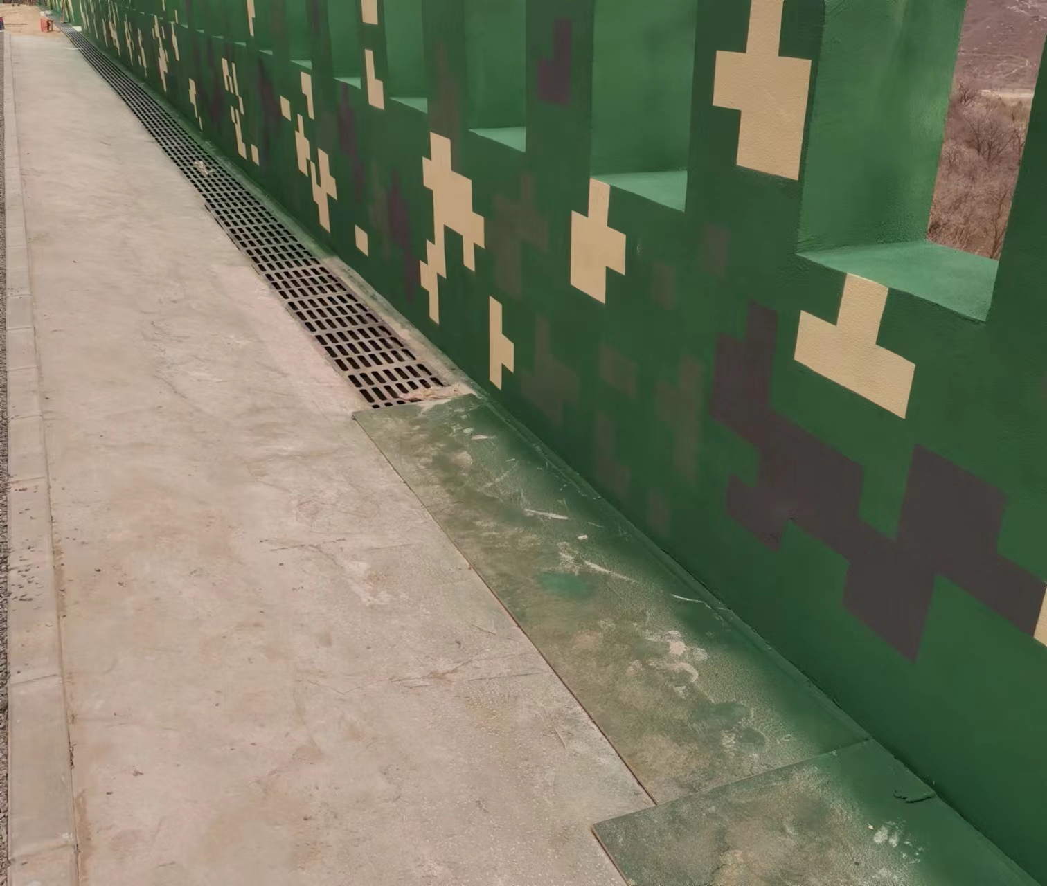 巴南围墙迷彩喷涂,数迷彩漆